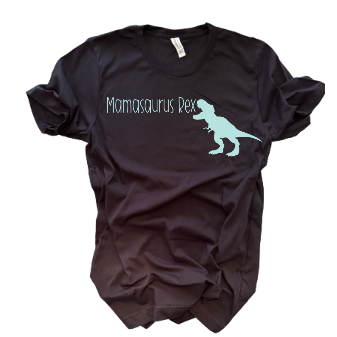 "Mamasaurus" T-Shirt (Black)