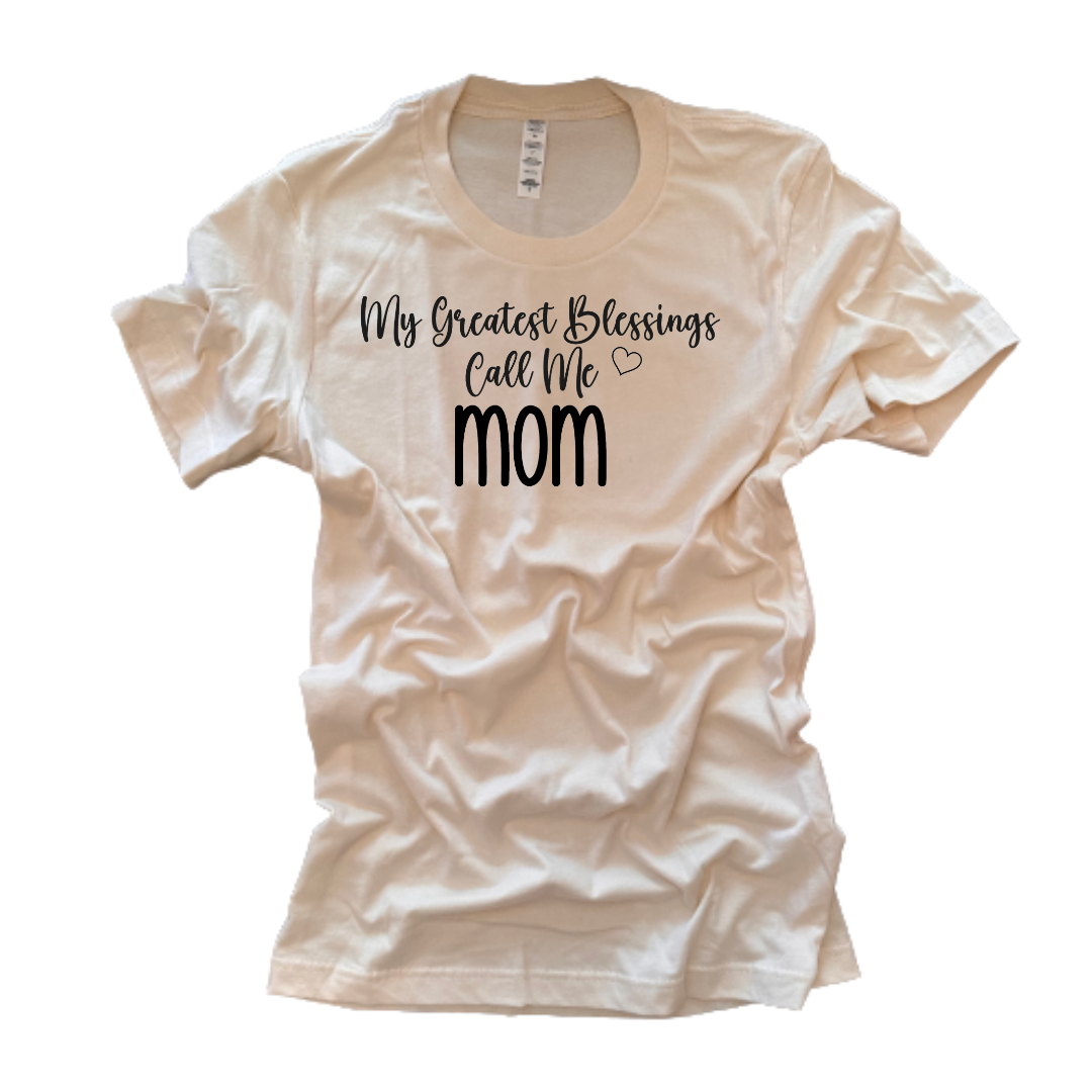 "My Greatest Blessing" T-Shirt (Nude)