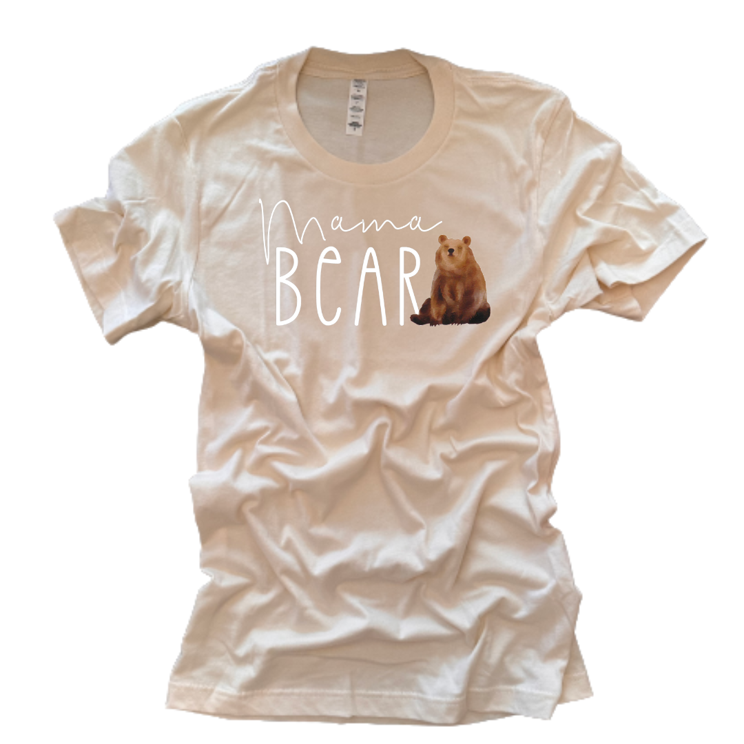 "Mama Bear" T-Shirt (Nude)