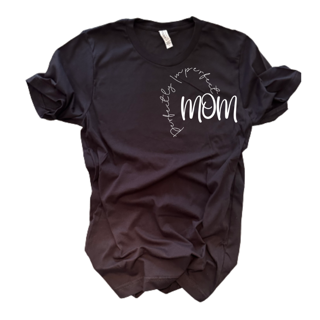 "Perfectly/Imperfect" T-Shirt (Black)
