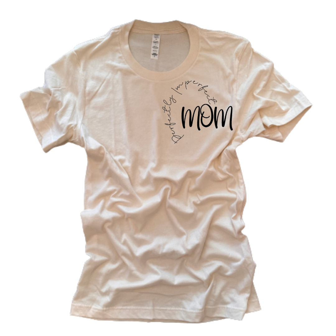 "Perfectly/Imperfect" T-Shirt (Nude)