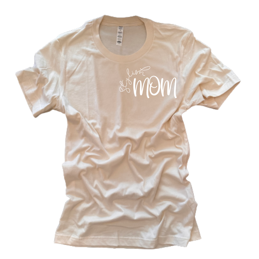 "Stylish Mom" T-Shirt (Nude)