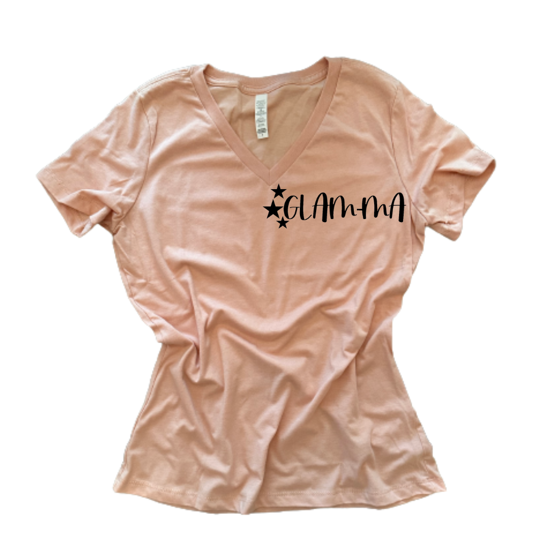 "GLAMMA" T-Shirt (Light Pink)