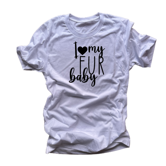 "Fur Baby" T-Shirt (White)
